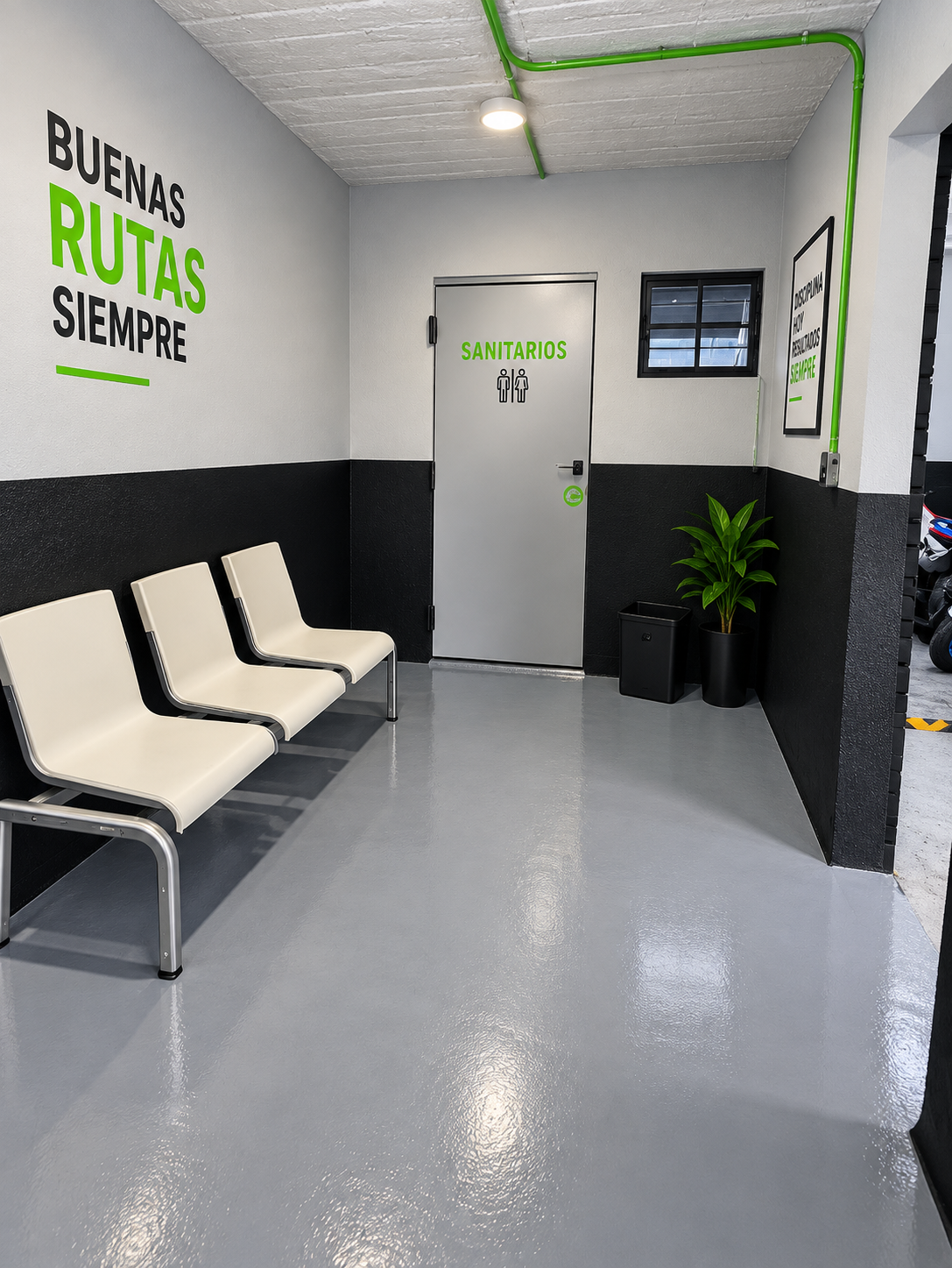 Área de espera Integral Biker